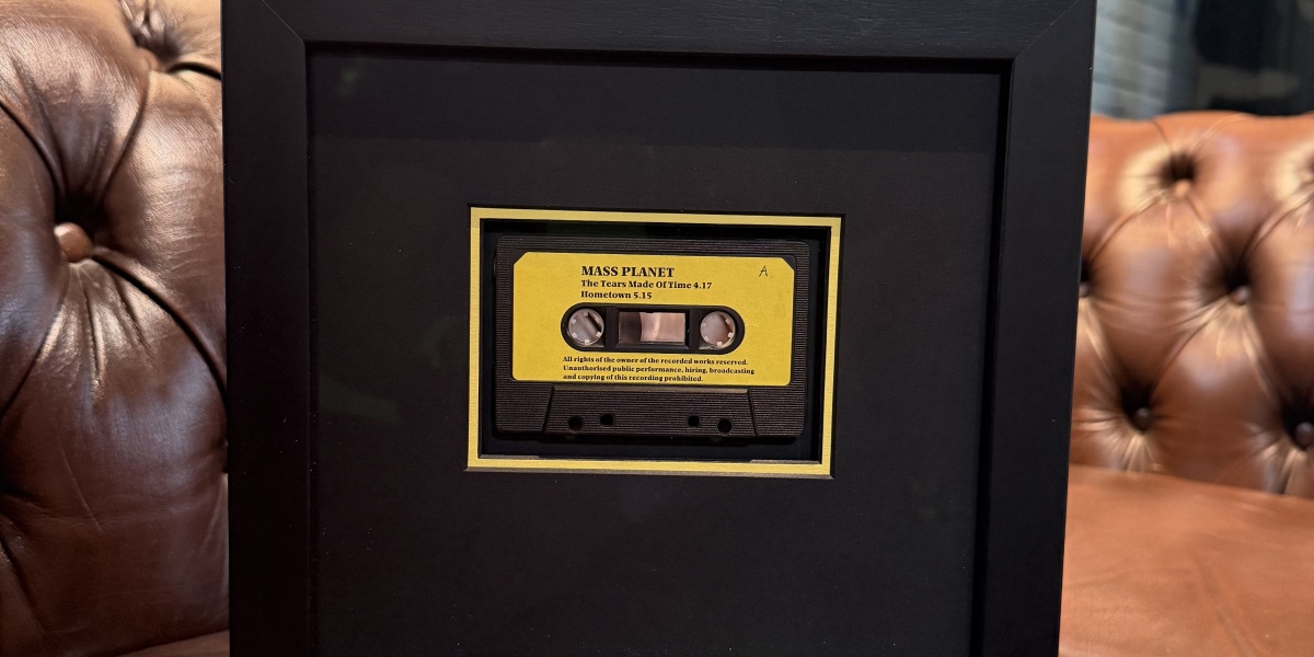 Een oude demo cassette